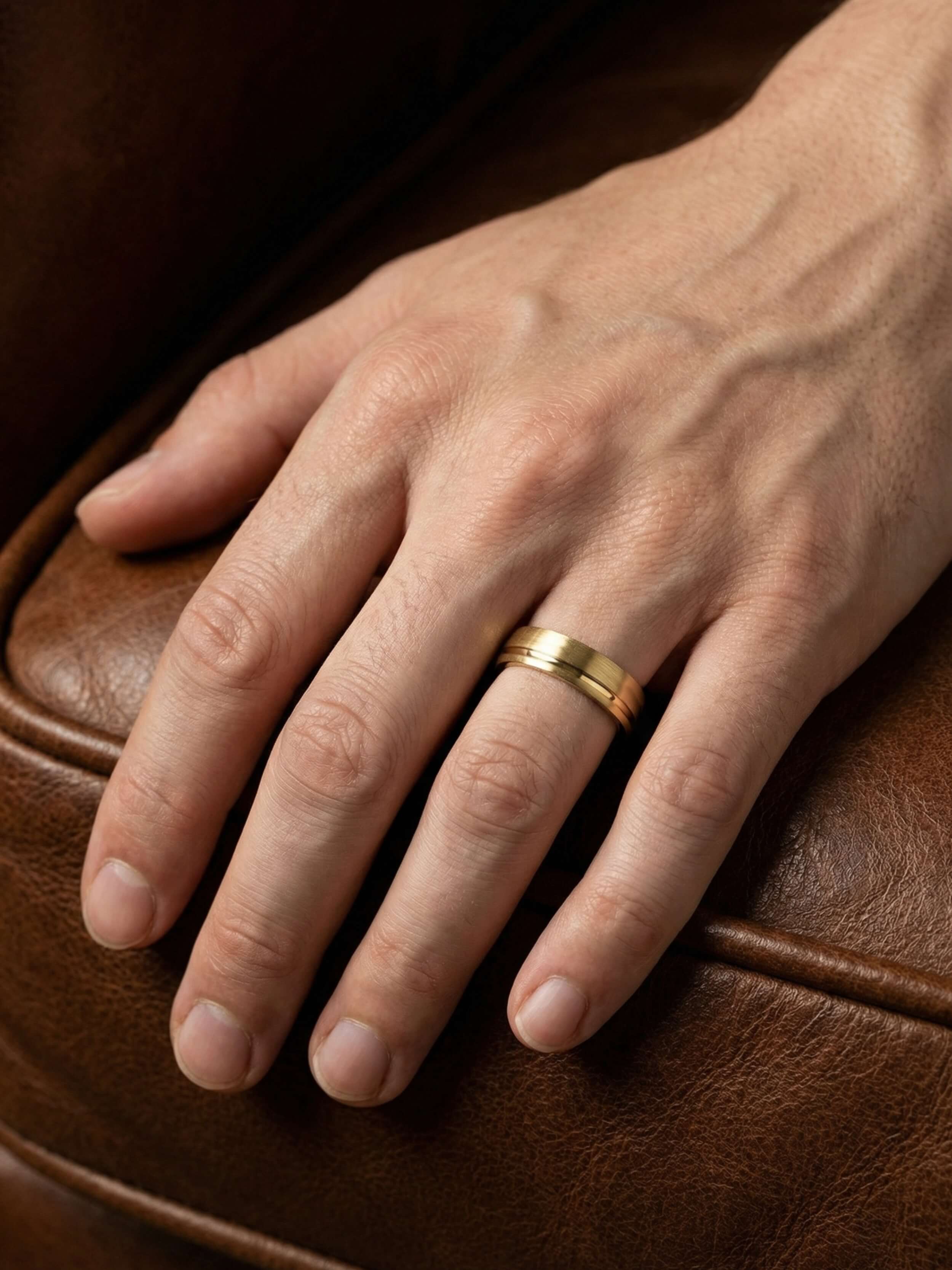 Horizon Ring on hand