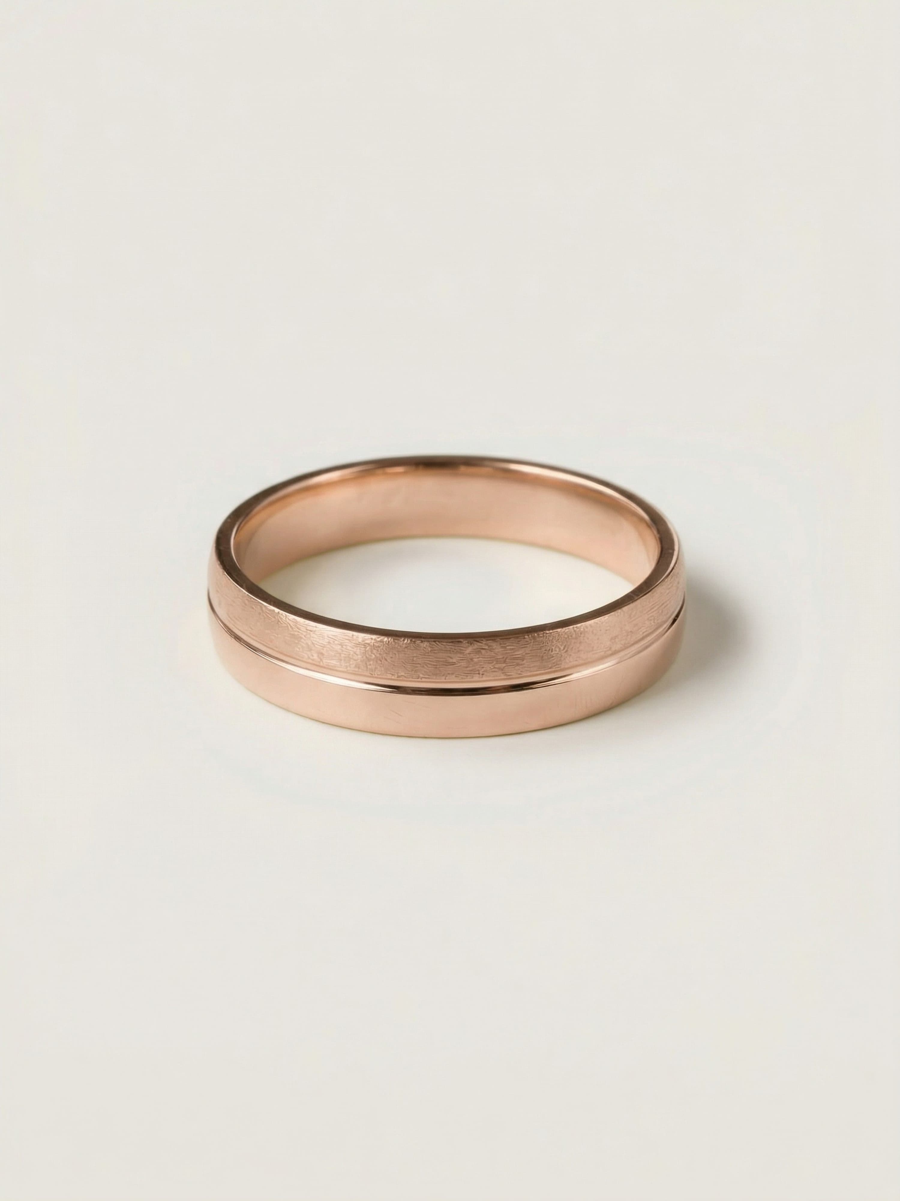 Relief Ring in Rose Gold