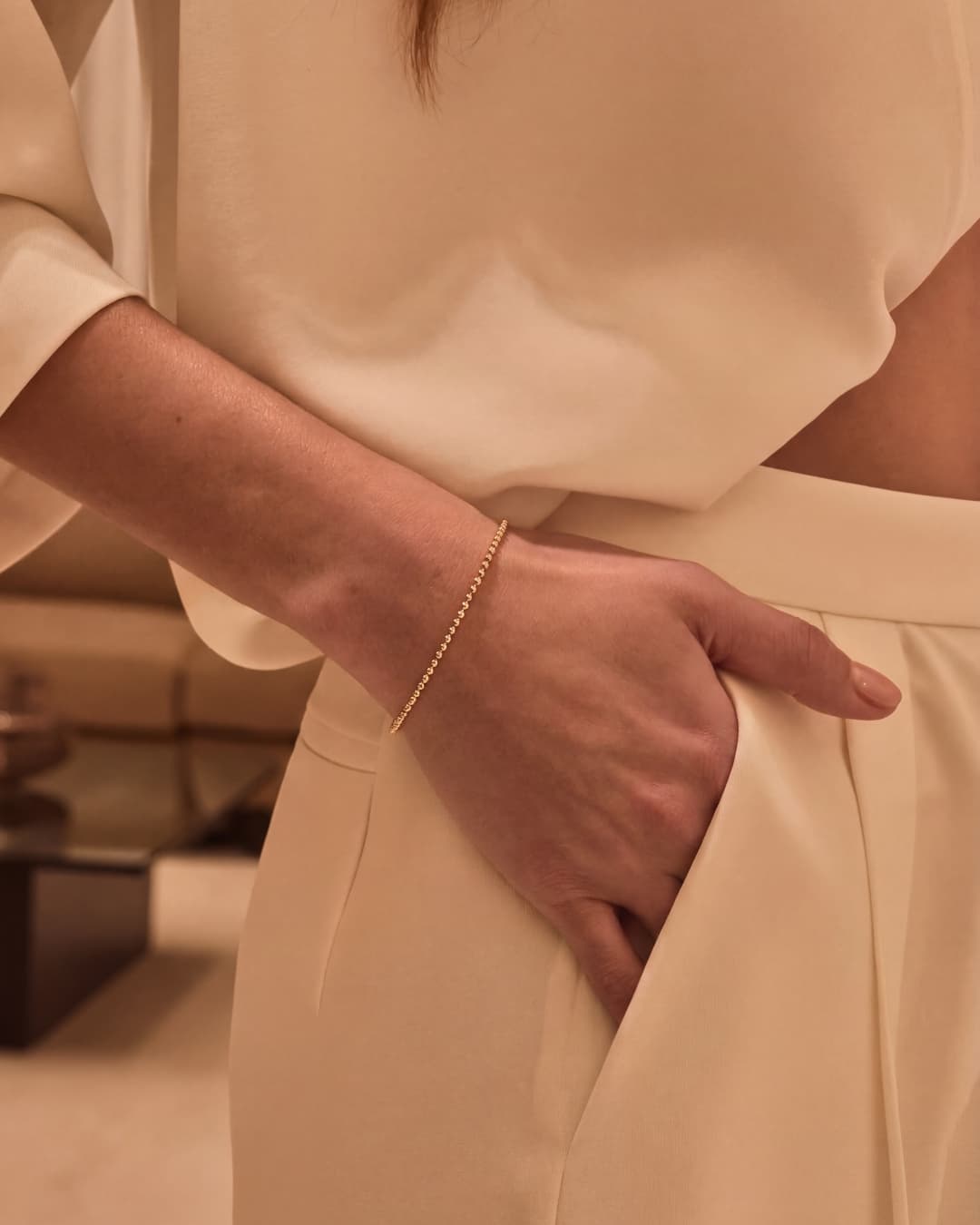 Bead Bracelet worn on woman