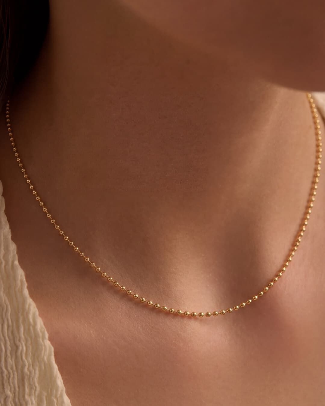 Bead Chain worn on woman