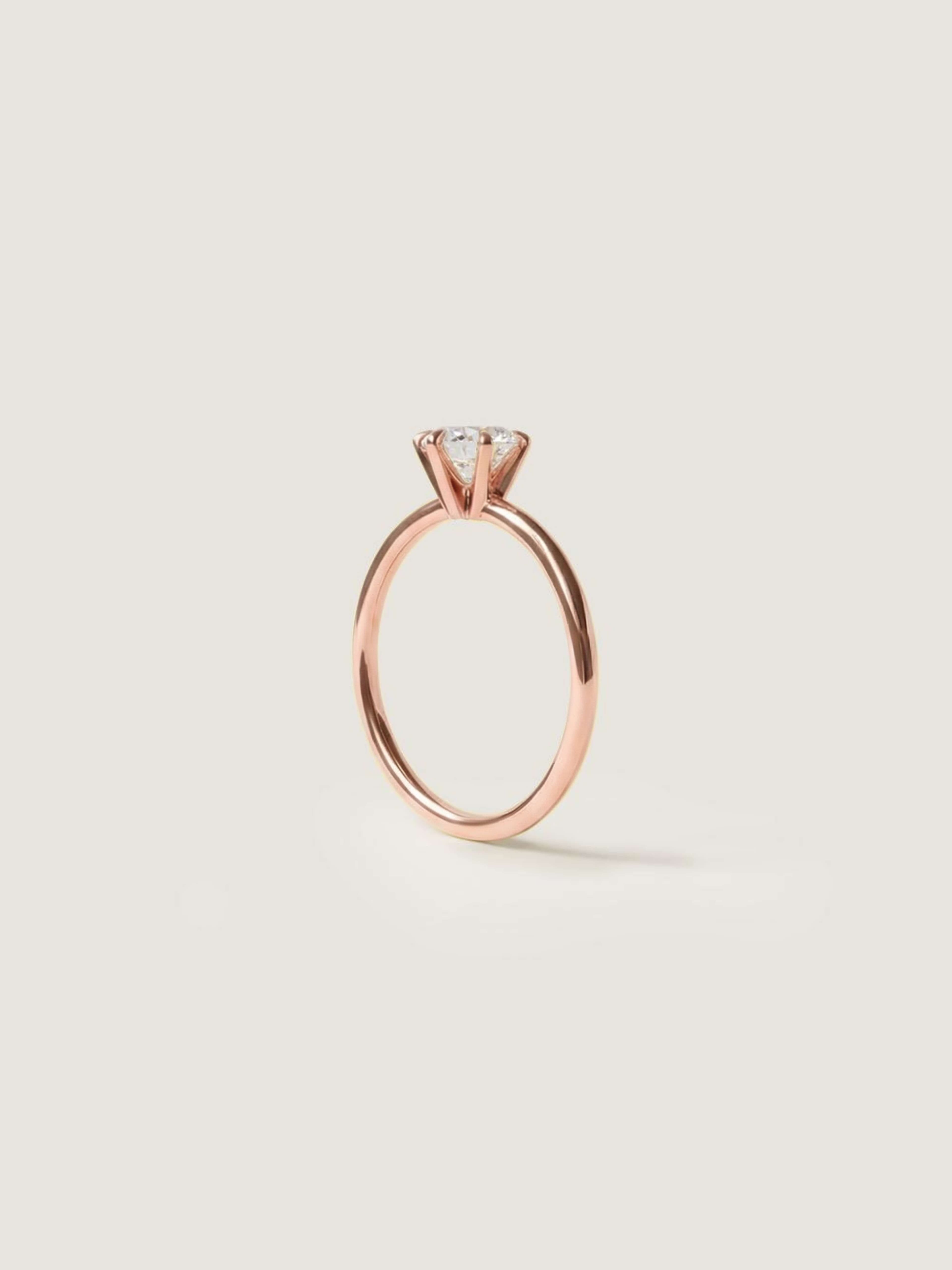 Aurelia Ring M in rose gold