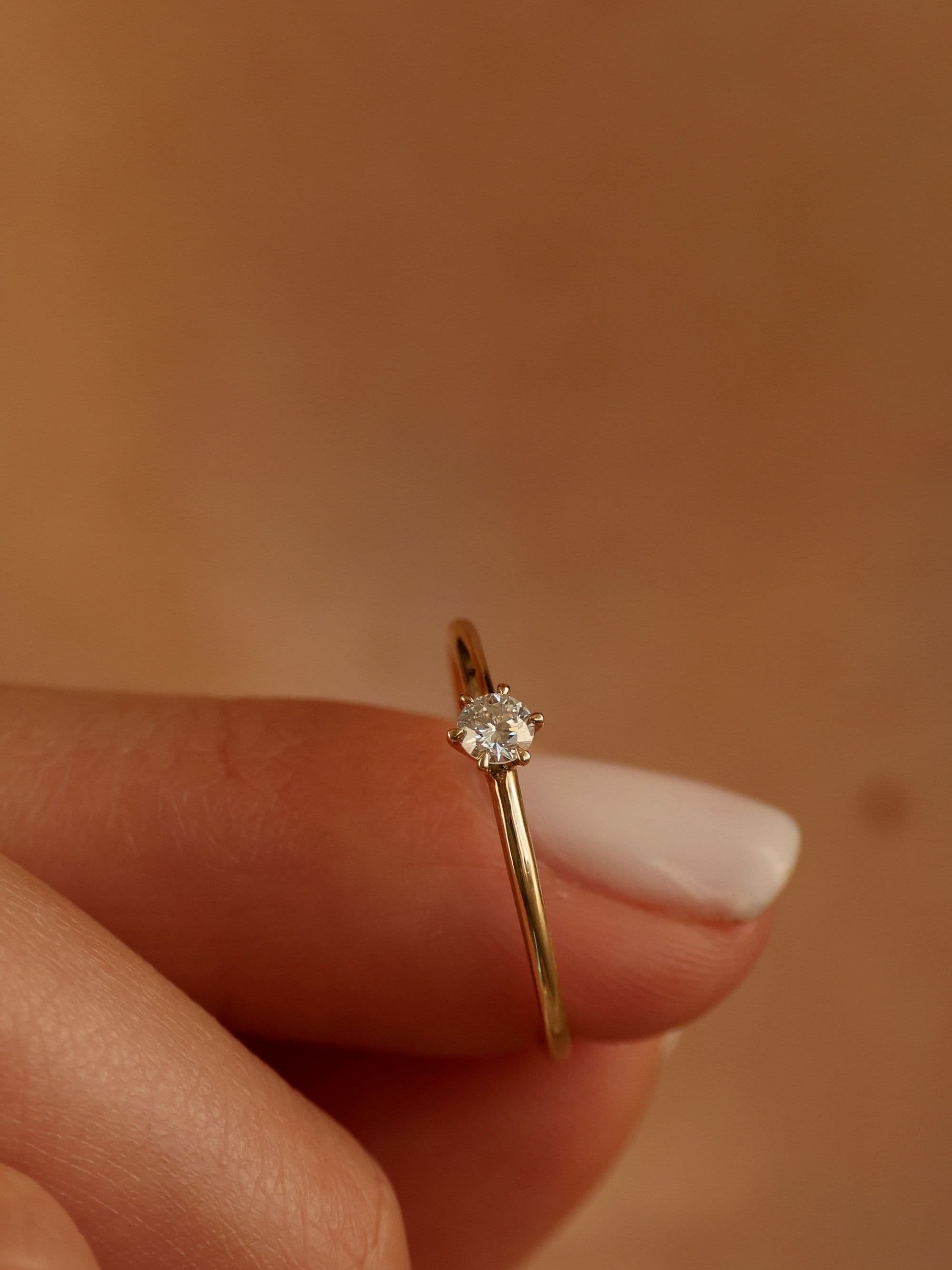 Aurelia Ring on finger