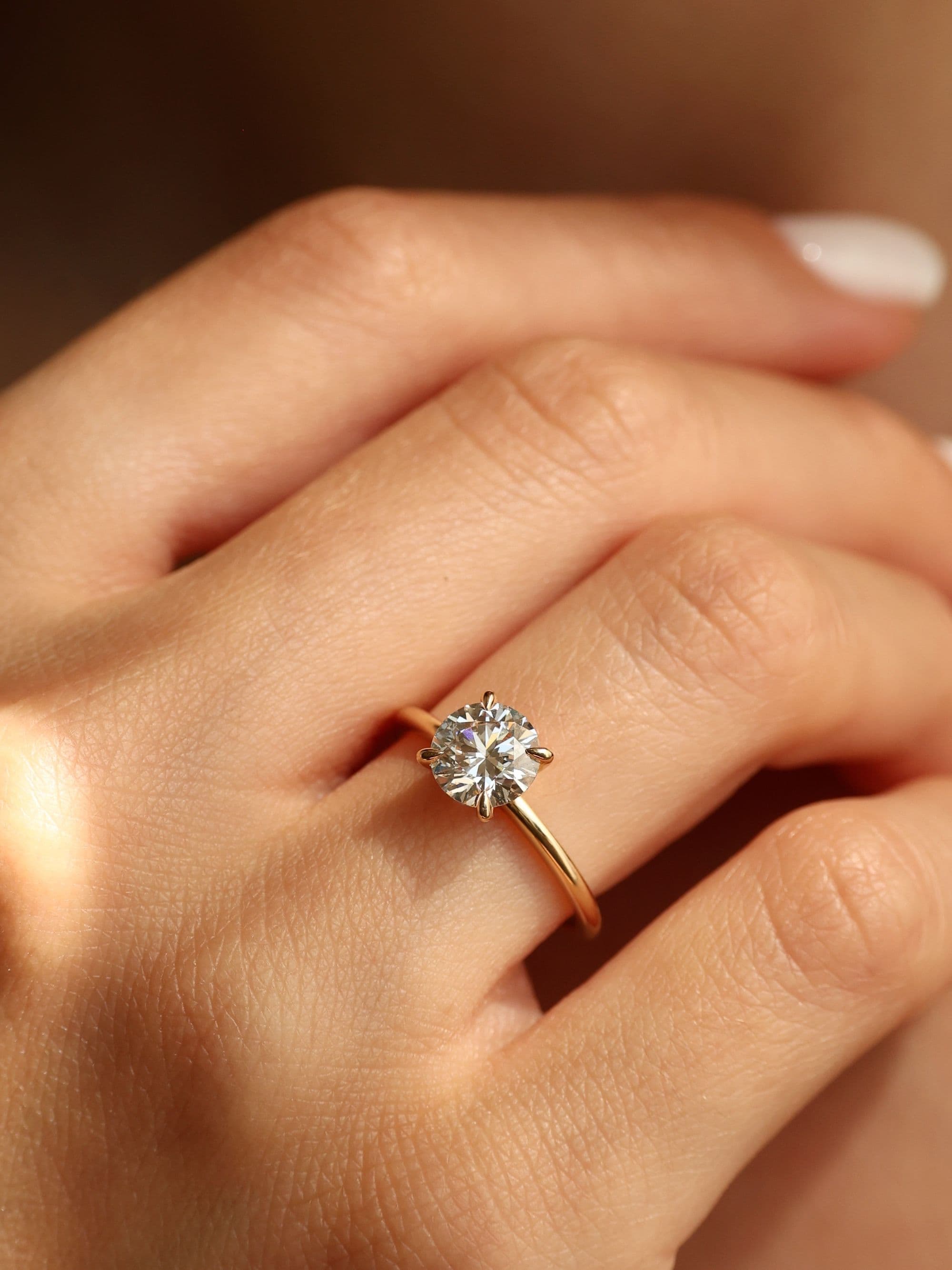 Classic Ring M on hand