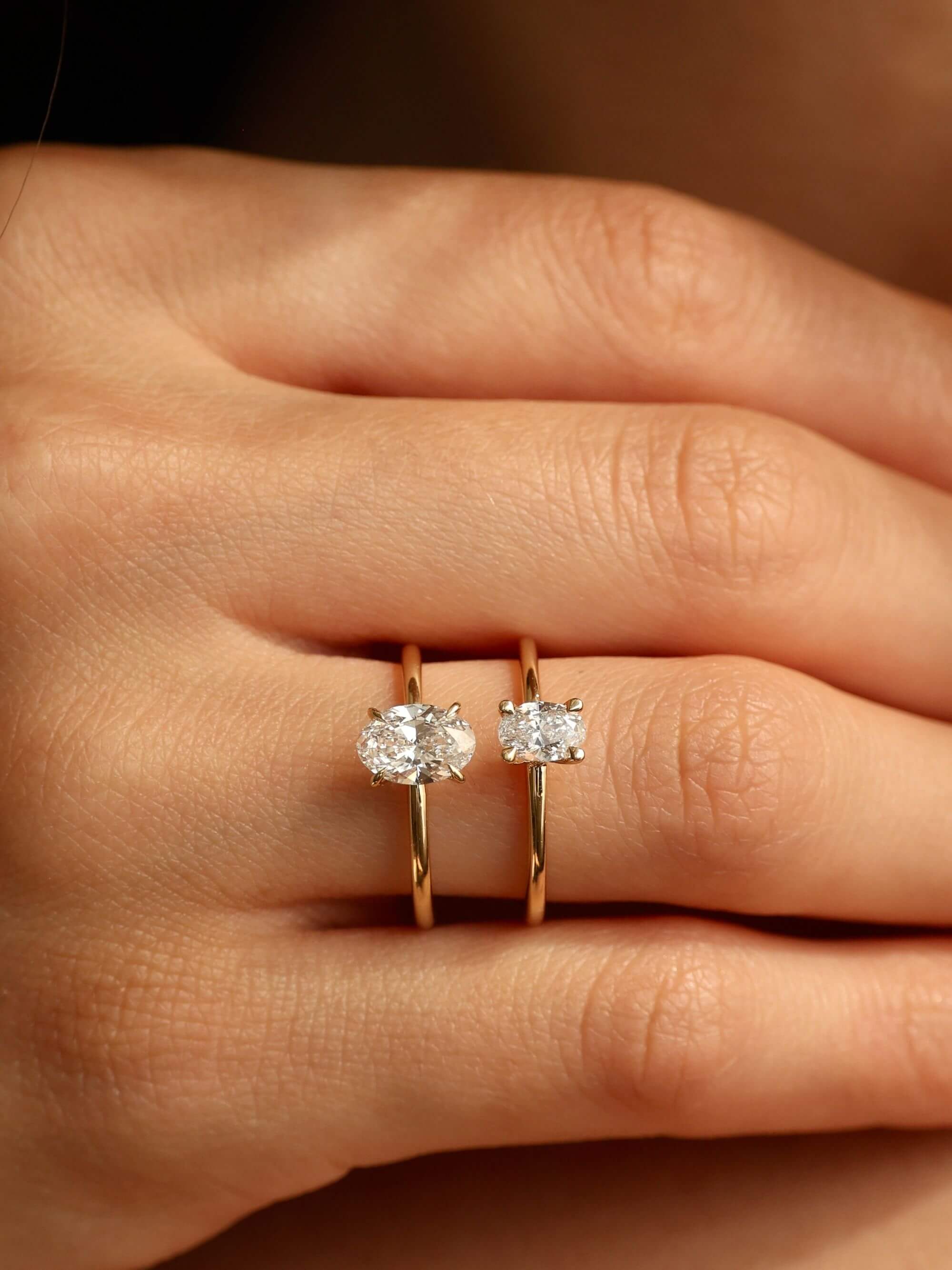Classic Oval Cut Ring M comparison view