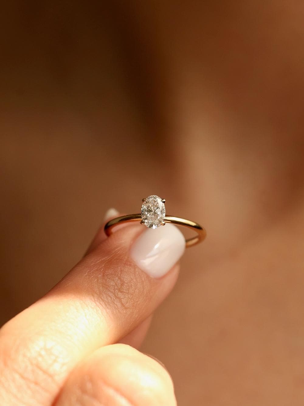 Classic Oval Cut Ring studio view v2