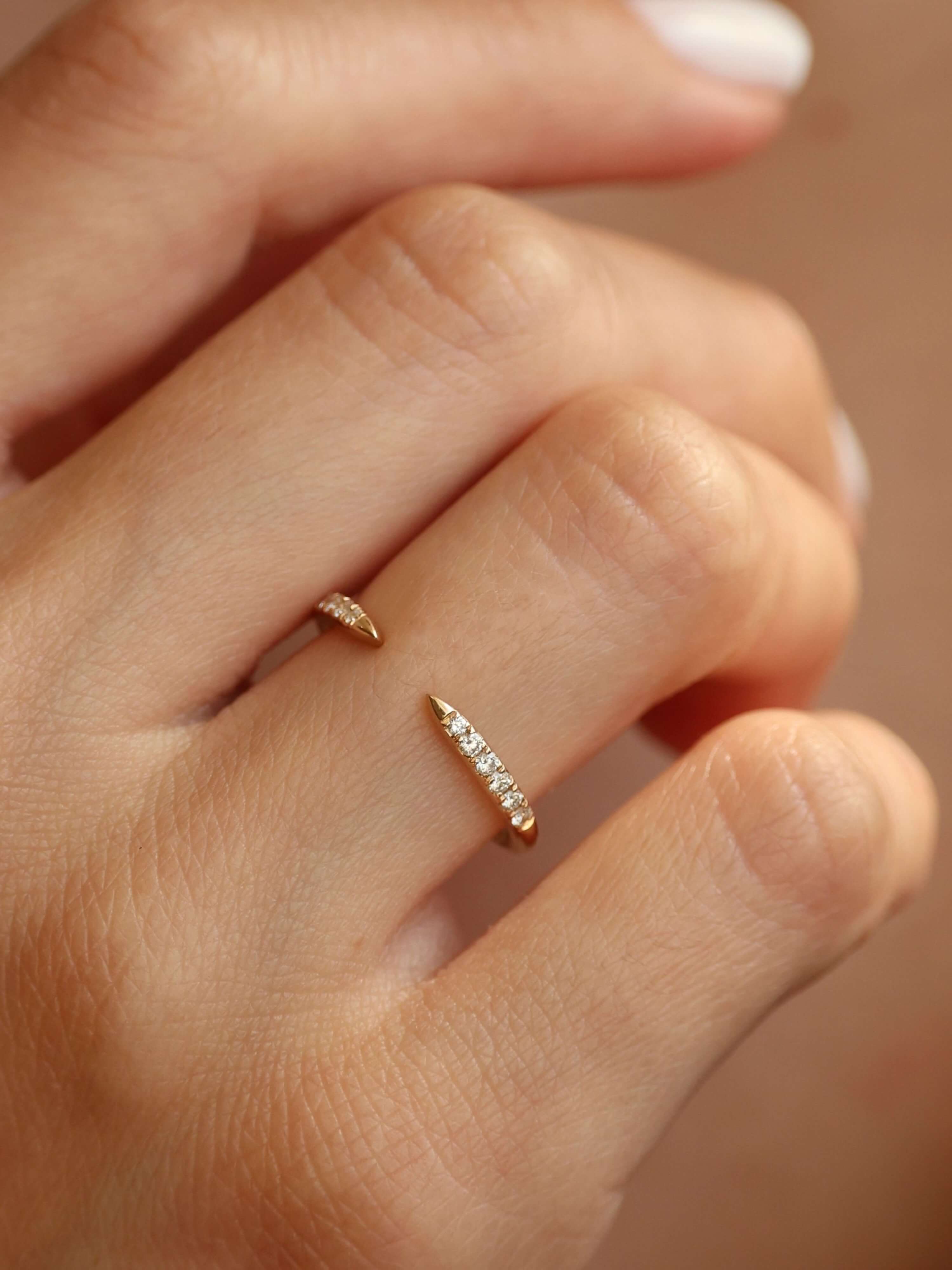 Convergent Ring on hand