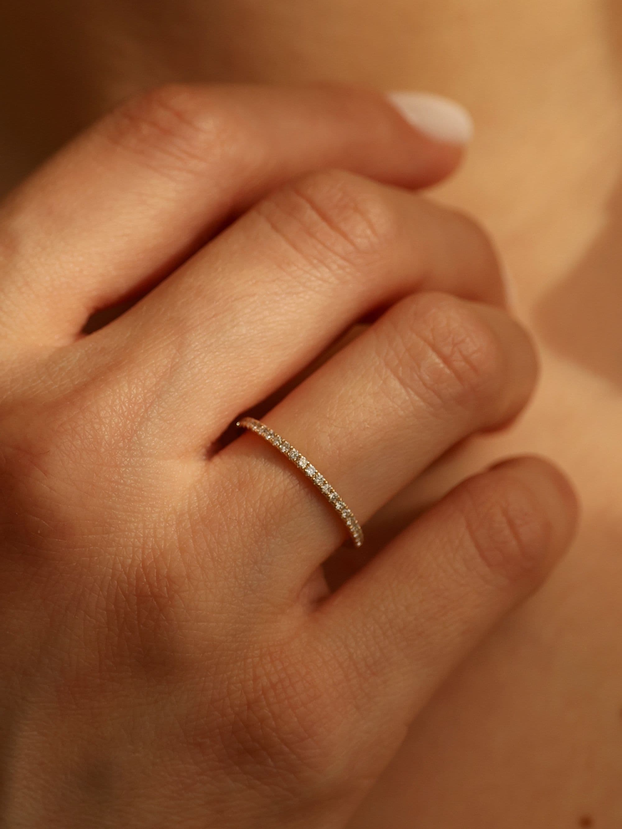 Eternity Wedding Ring on hand