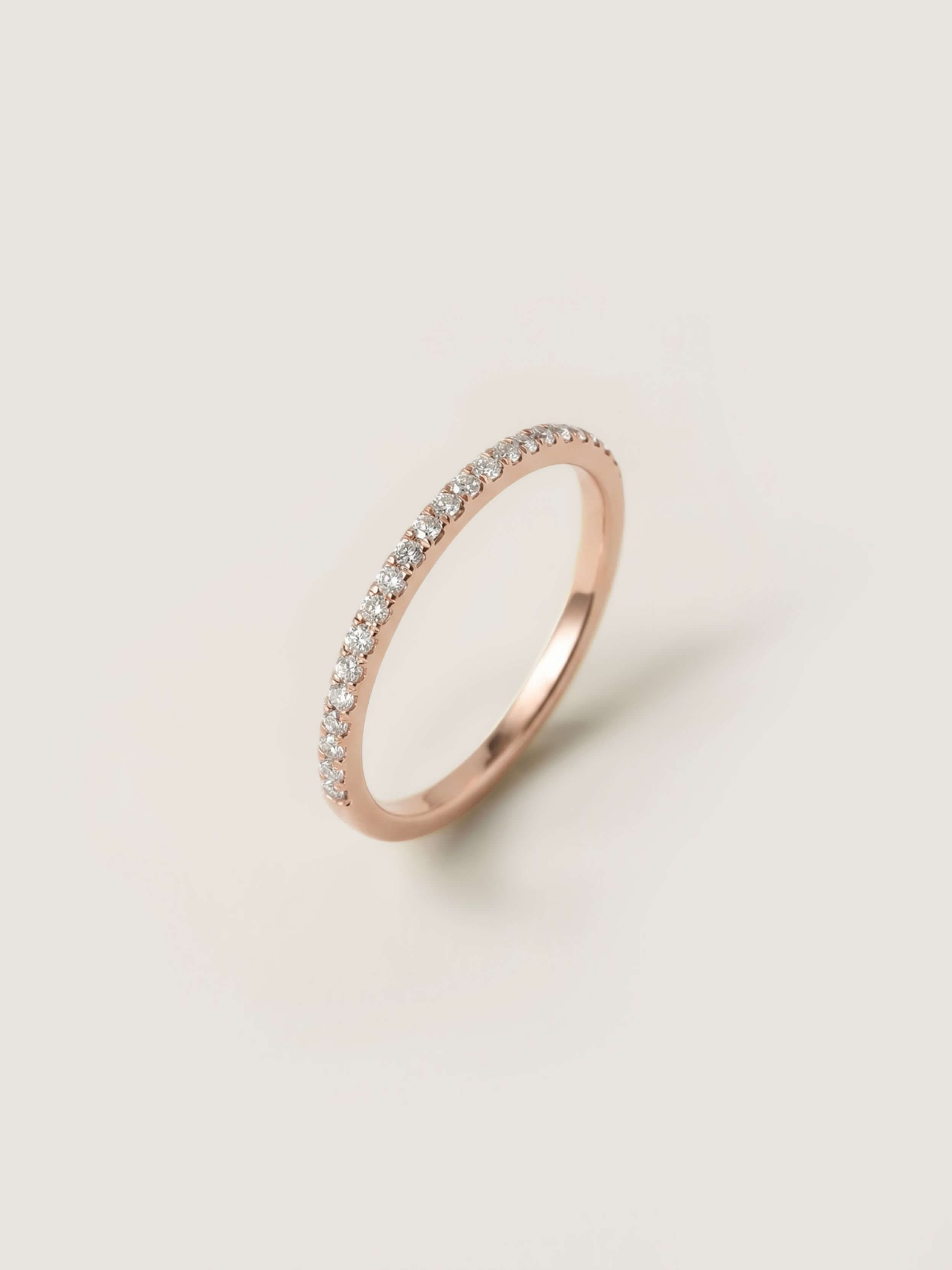 Eternity Ring in rose gold