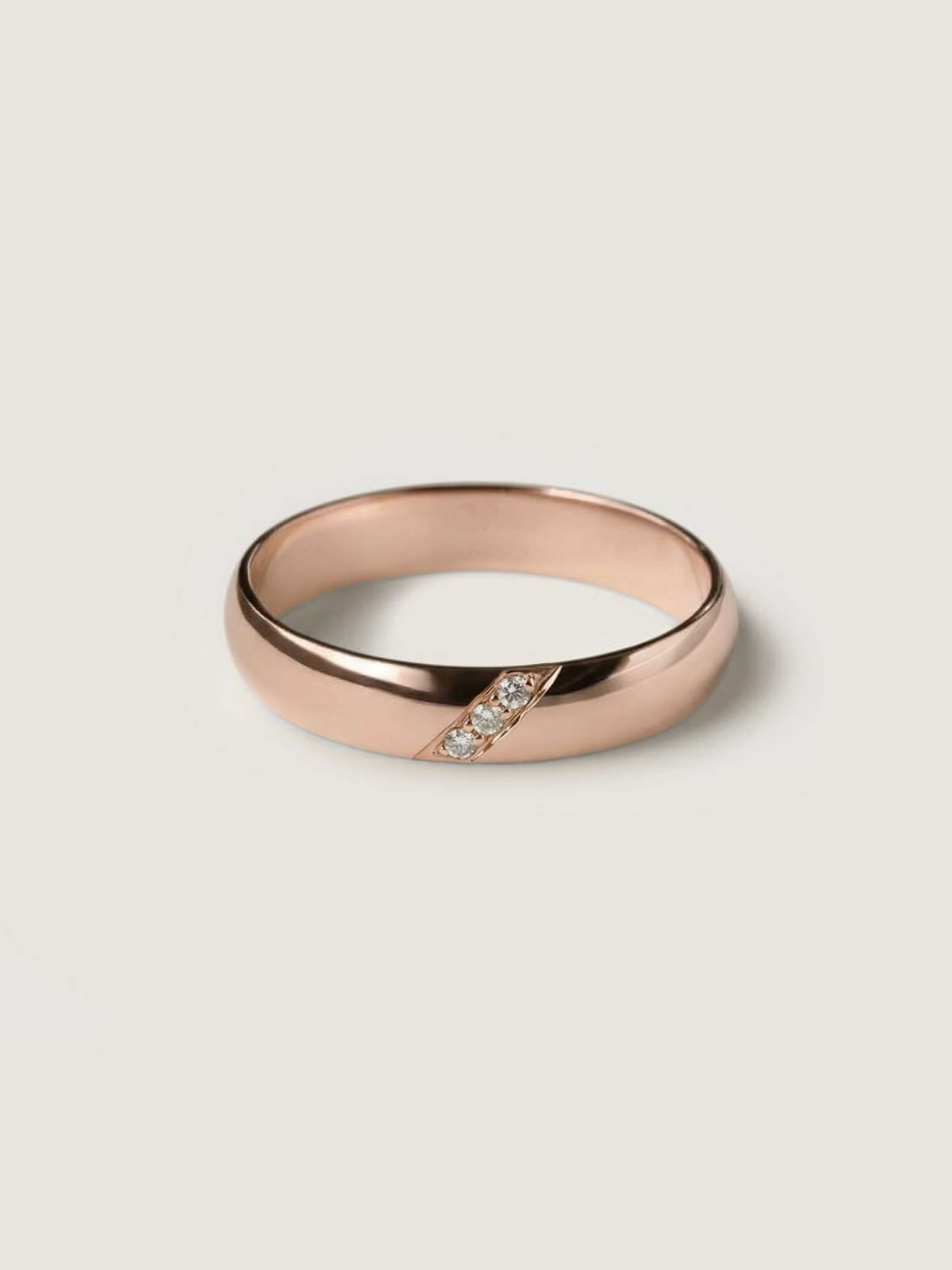Aurora Ring in Rose Gold
