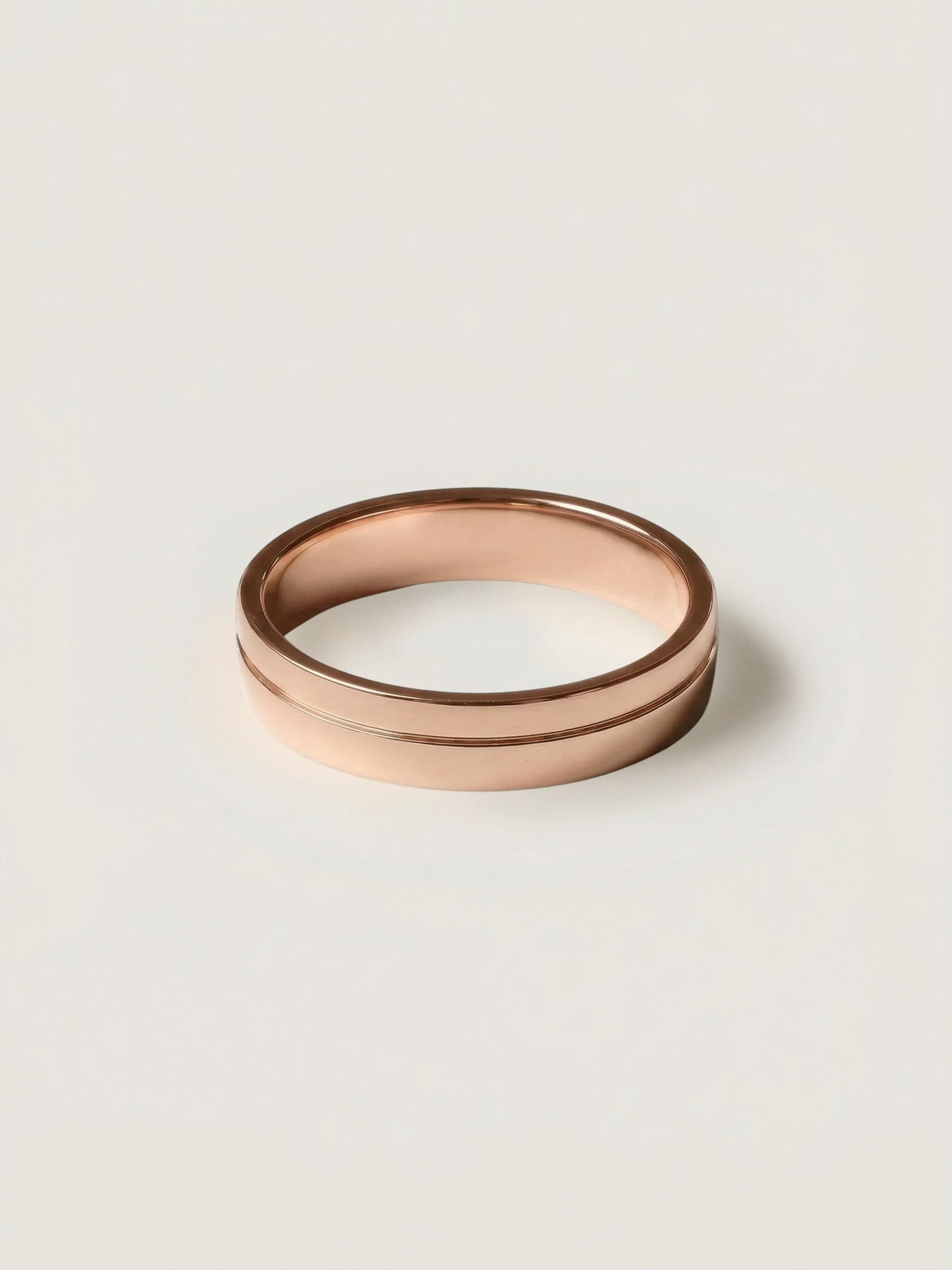 Line Ring in Rose Gold