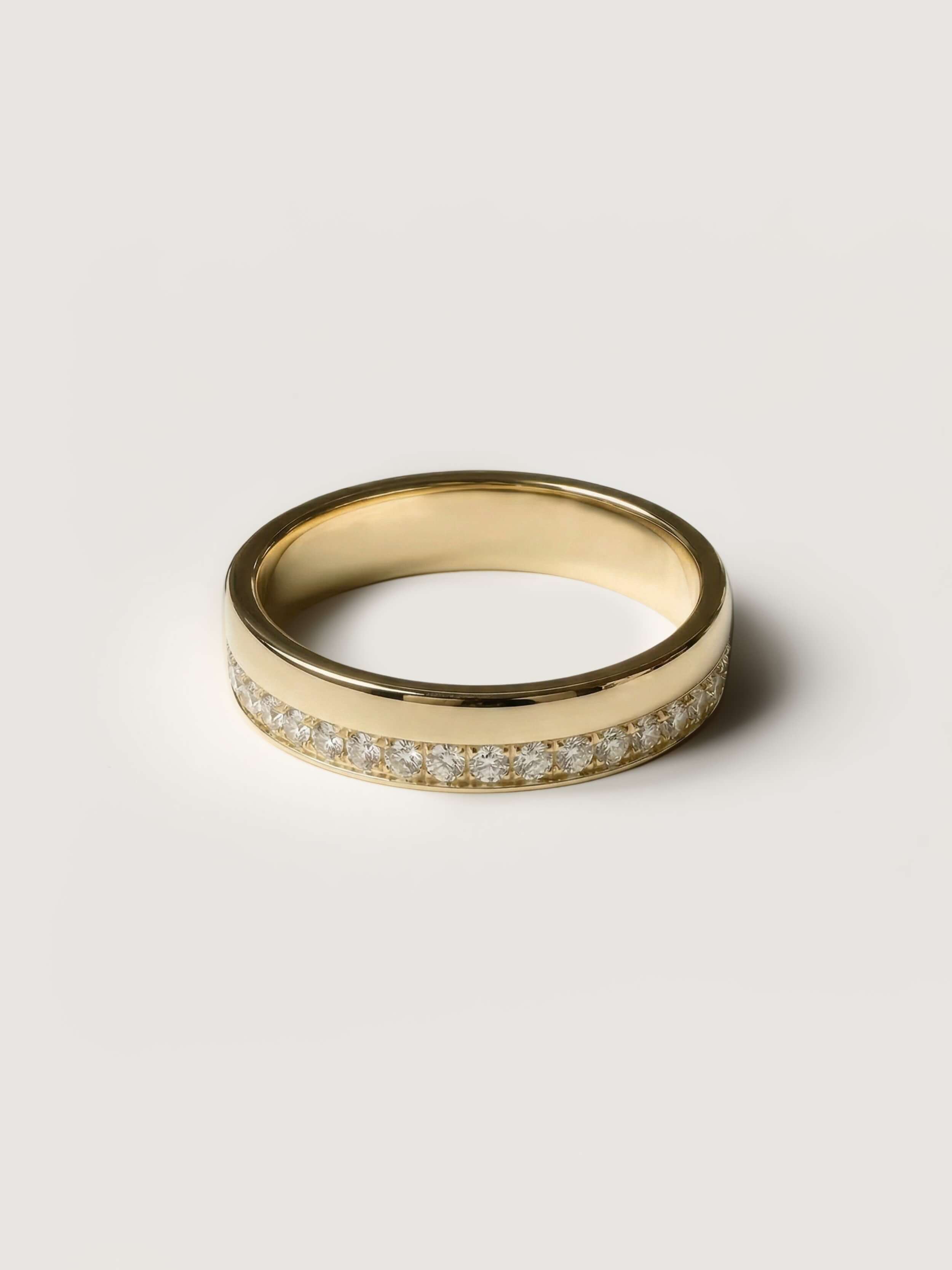 Threshold Ring in Yellow Gold