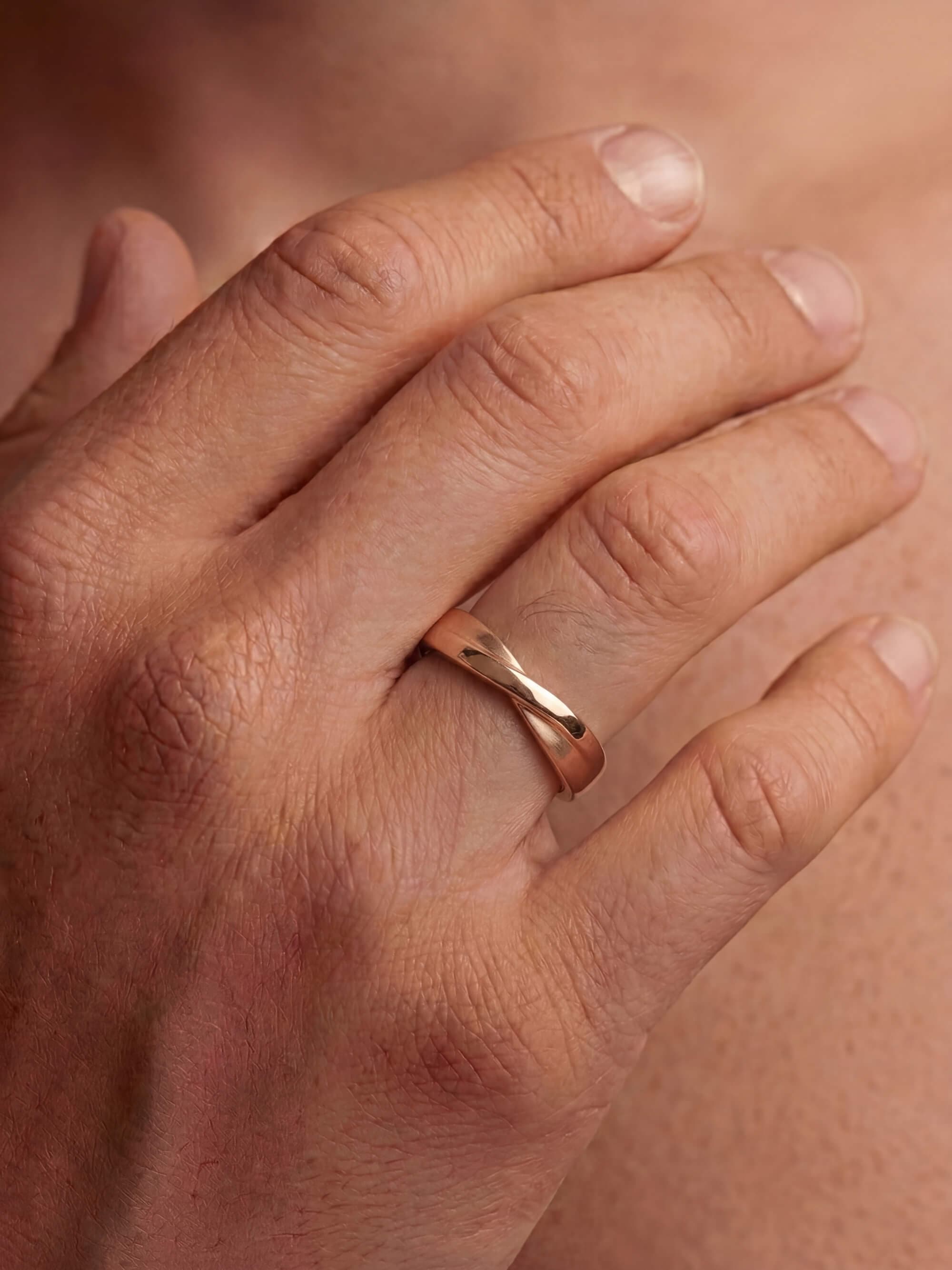 Union Ring on hand